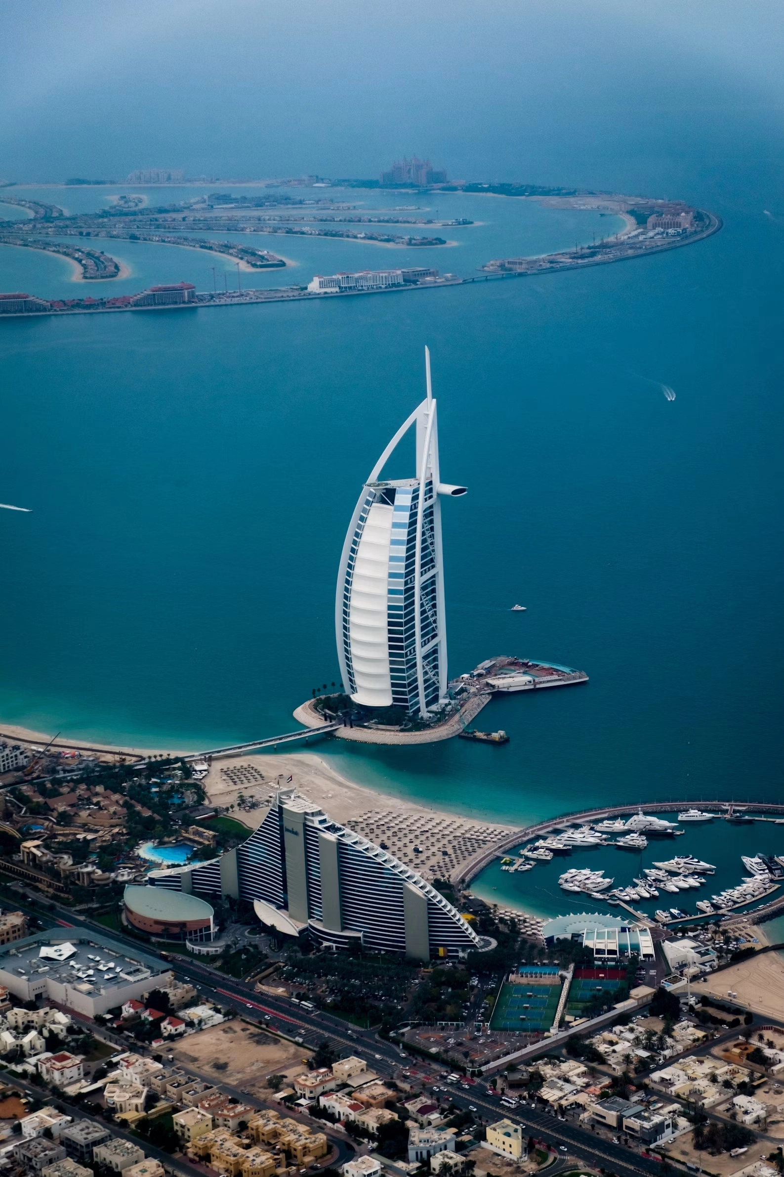 Skyline aux Émirats Arabes Unis