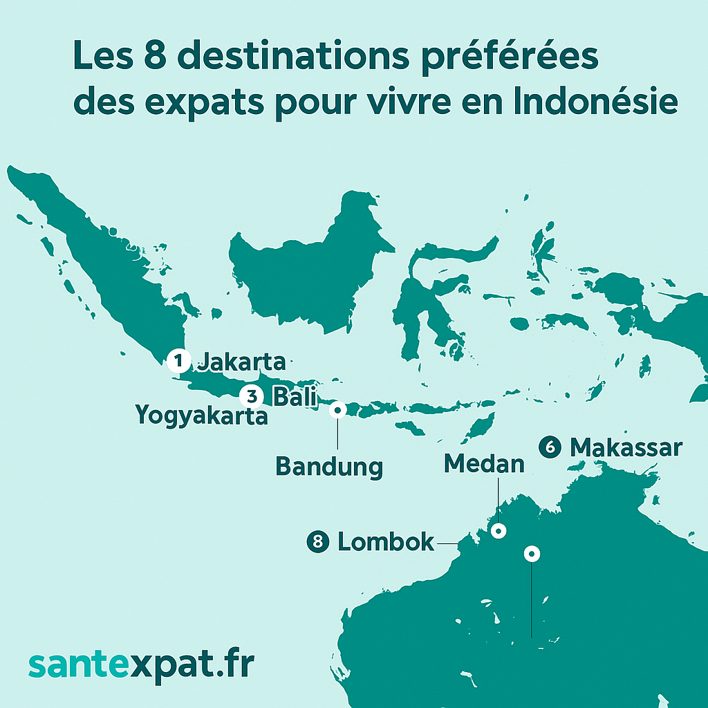 ou sont les français en indonésie