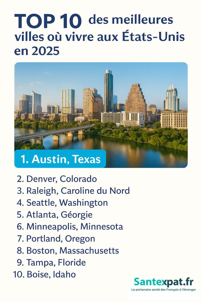 top 10 villes USA 2025